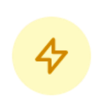 Lighting bolt icon